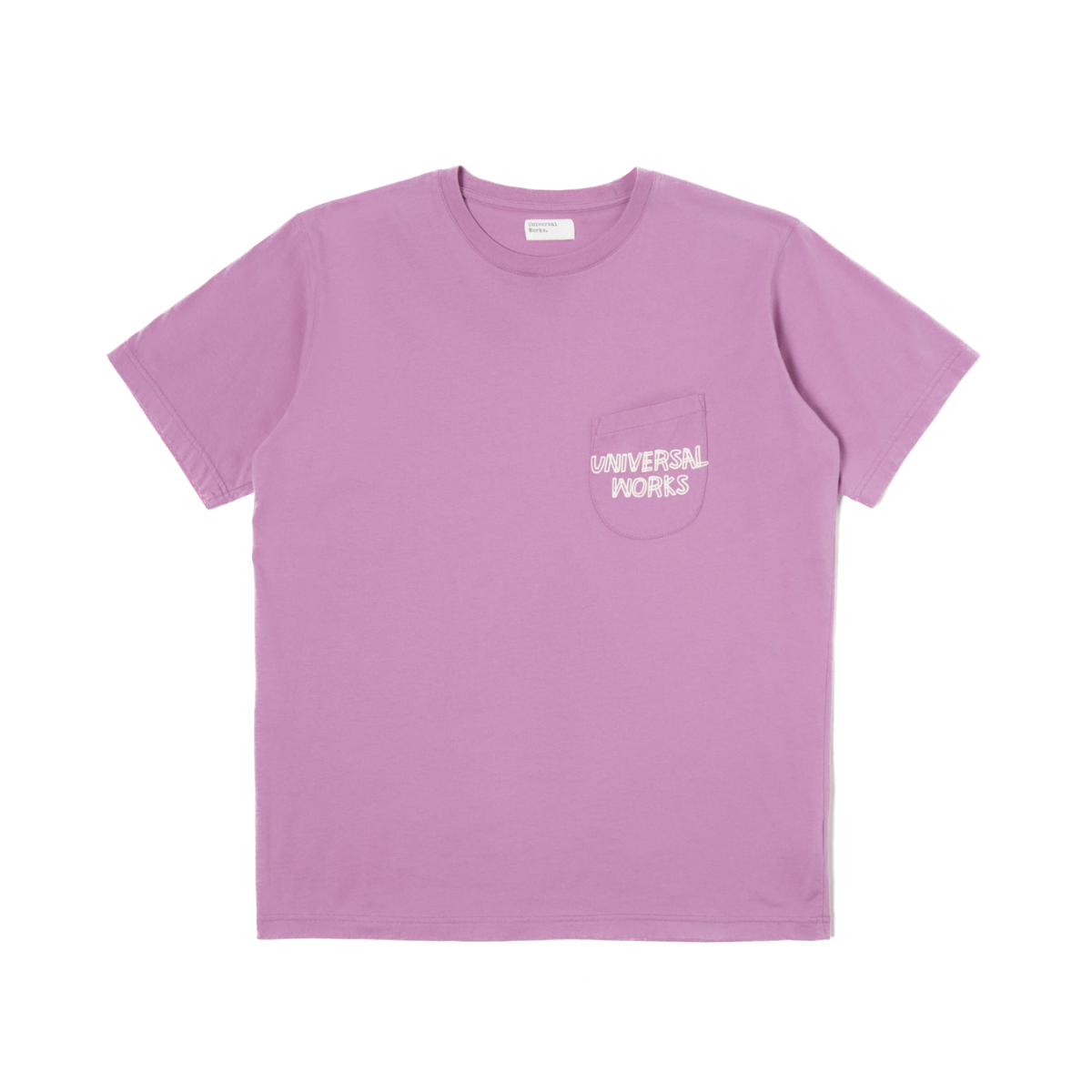 Print Pocket Tee Lilac