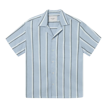 Lawson Stripe SS Shirt Summer Sky/White