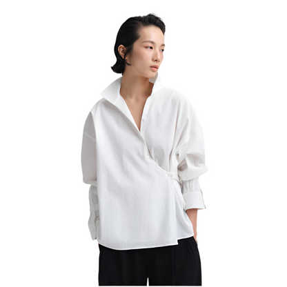 Seersucker "Lu" Shirt