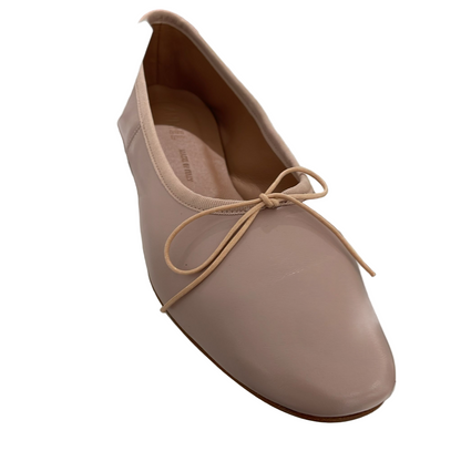 Scarpa Ballerina Sogno Pelle Suola Cuoio