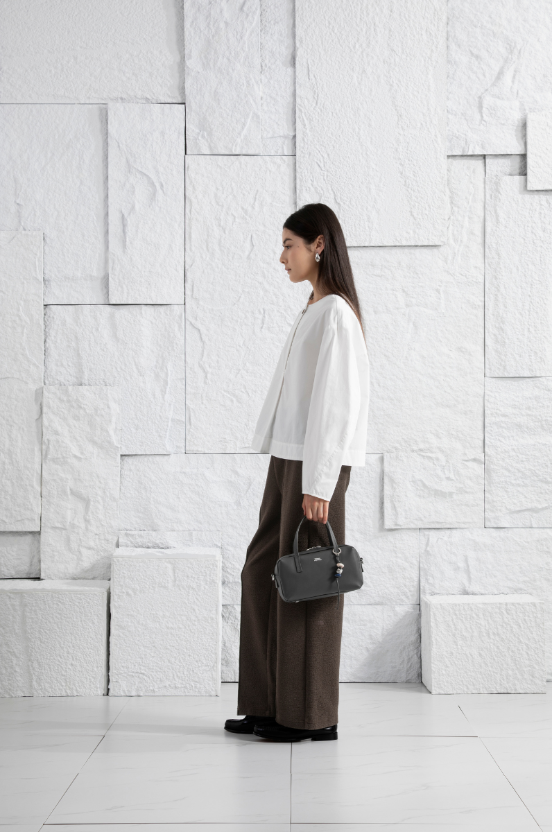 Textured Pintuck Sweatpants