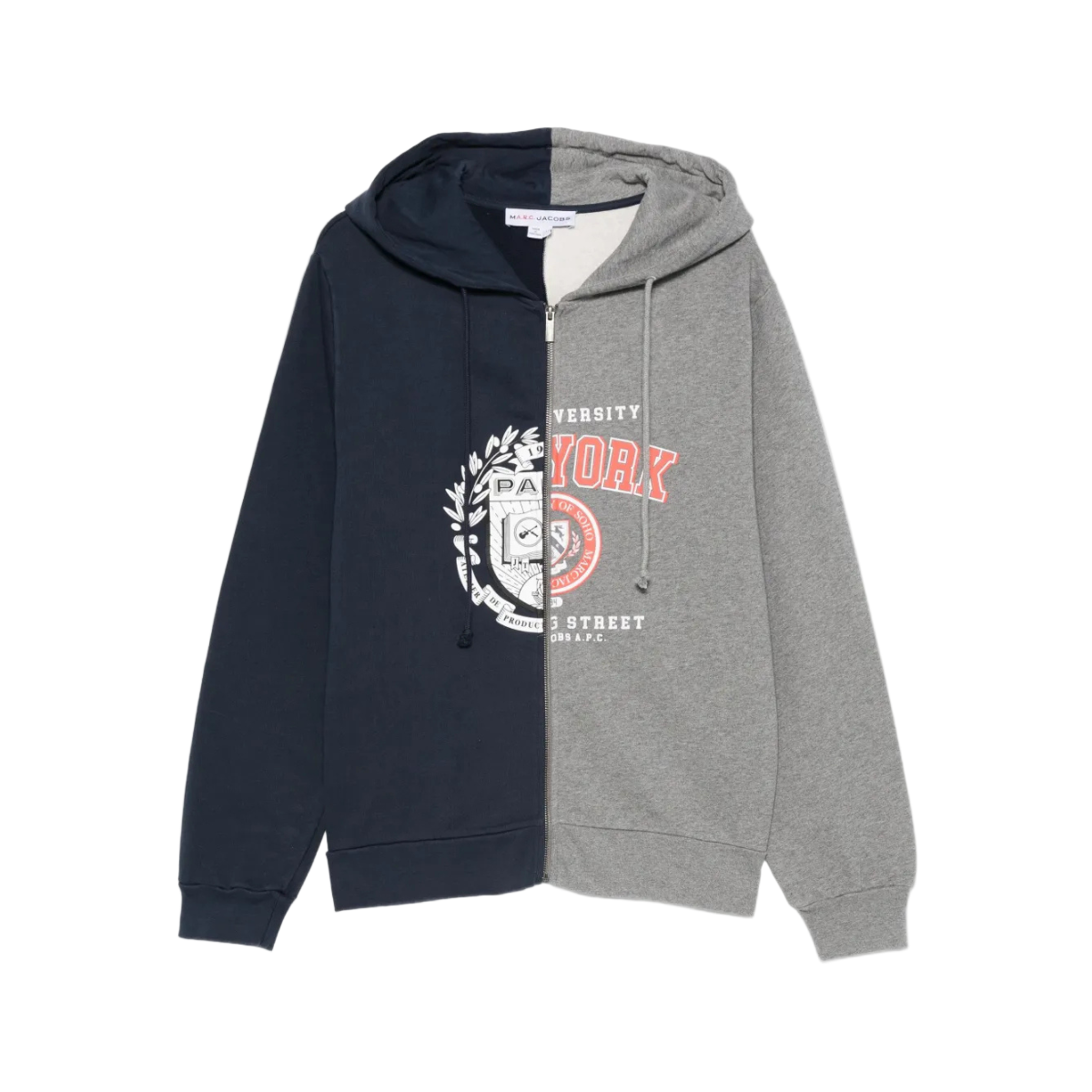Splitted Crest Hoodie