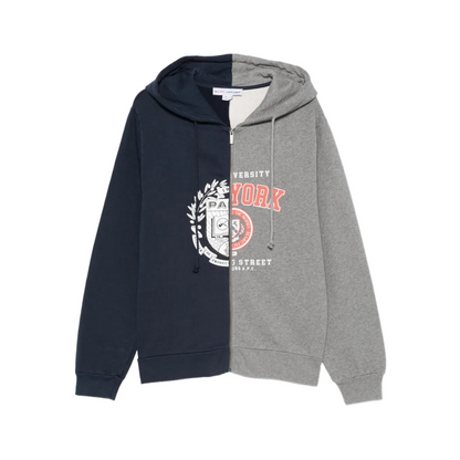Splitted Crest Hoodie