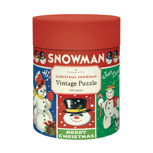 500pcs Puzzle - Christmas Snowmen