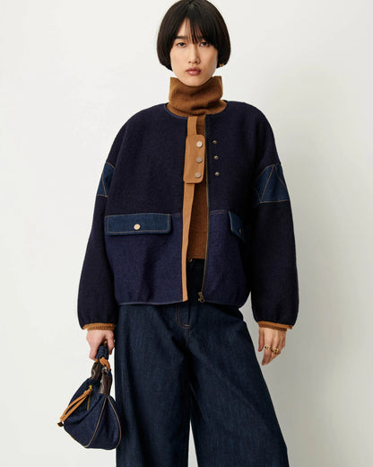 Cold Night Round Neck Jacket