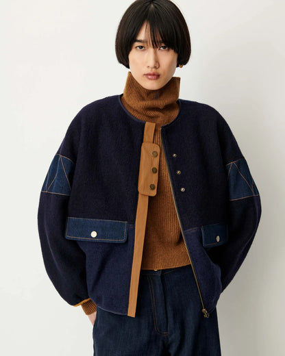 Cold Night Round Neck Jacket