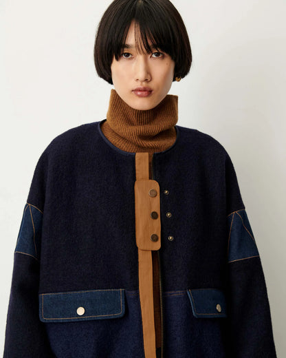 Cold Night Round Neck Jacket