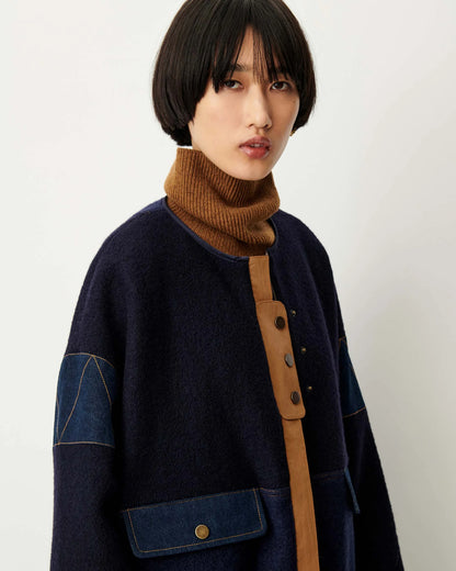 Cold Night Round Neck Jacket