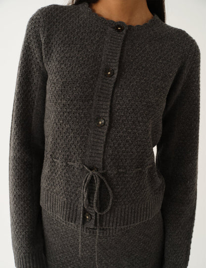 Como Belted Cardigan
