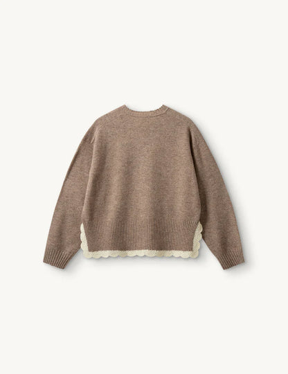 Como Crochet V-Neck