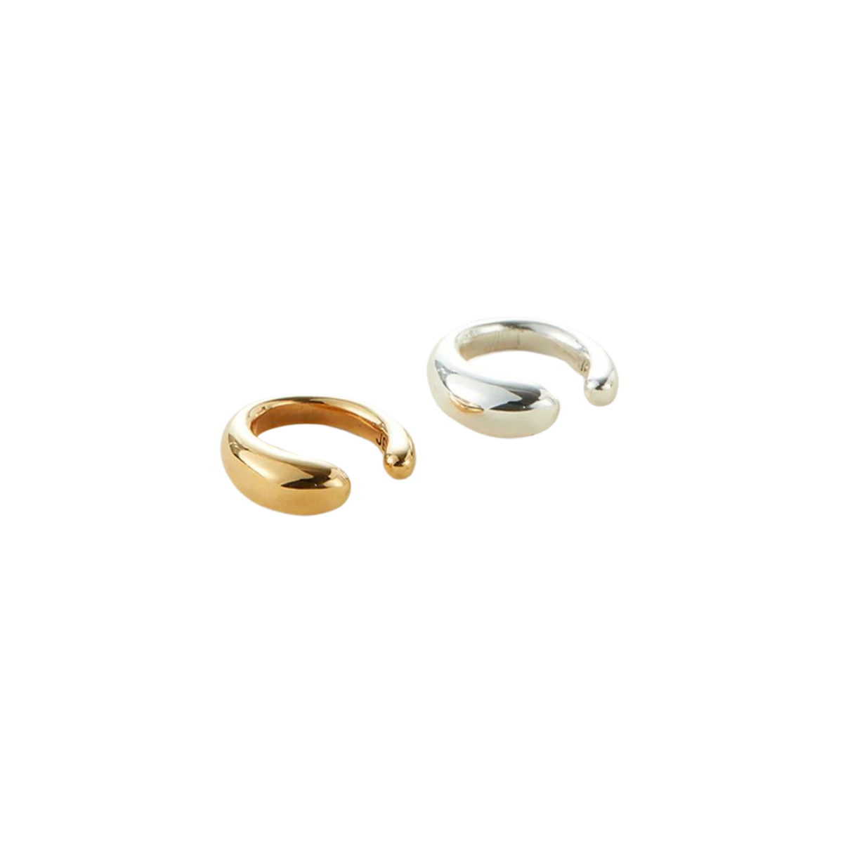 Sila Ear Cuffs Small Set Two-Tone