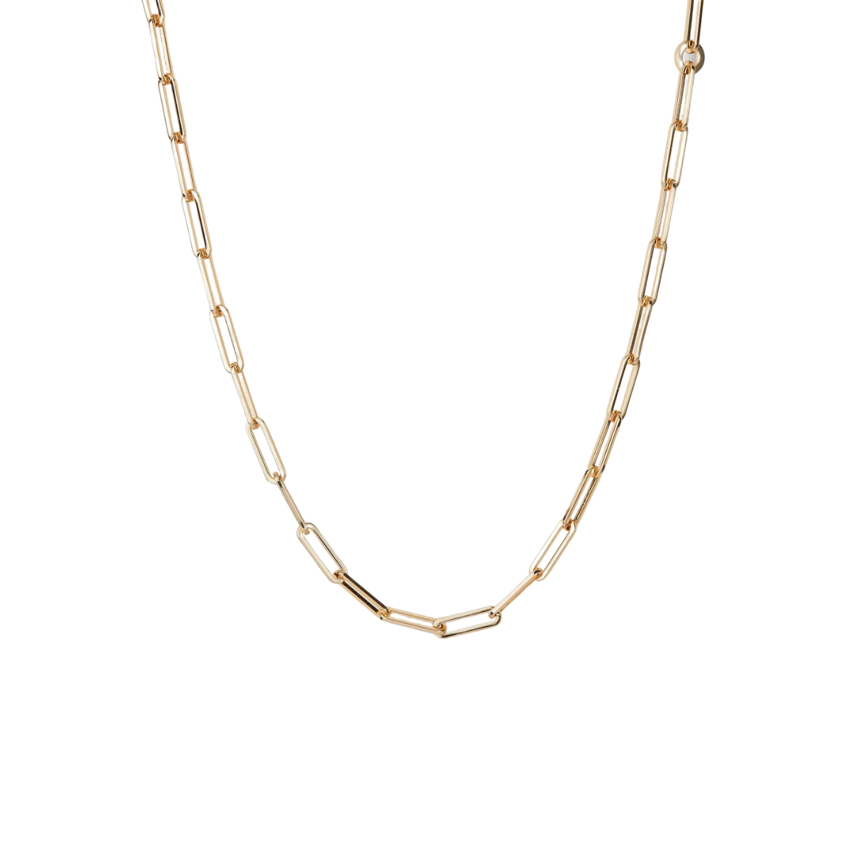 Andi Slim Chain High Polish Gold