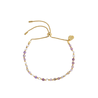 Gemstone Amelia Bracelet Amethyst