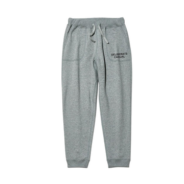 Deliberate Casual Step-Up Sweatpant Heather Grey