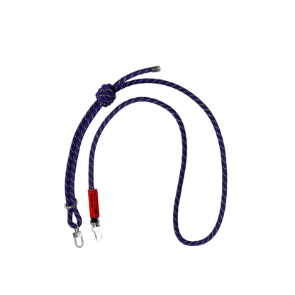 8.0mm Rope Strap Purple Black