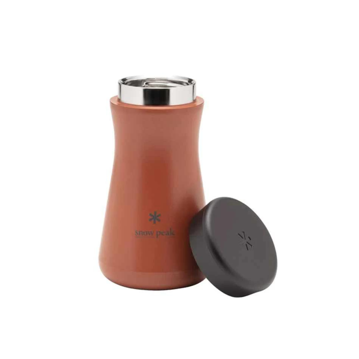 Stainless Vacuum Bottle Tsuzumi Red Clay