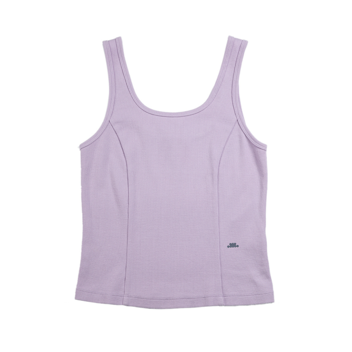 Princess Seam Rib Tank Pastel Lilac