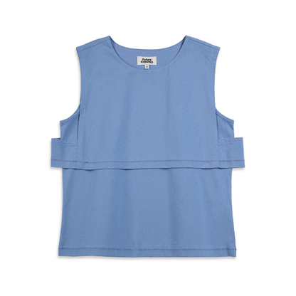 Double Layer Tank Little Boy Blue