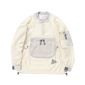 Breath Rip Pullover Jacket Off White