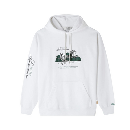 Hoodie Hotel Jjjjound Blanc (unisex)