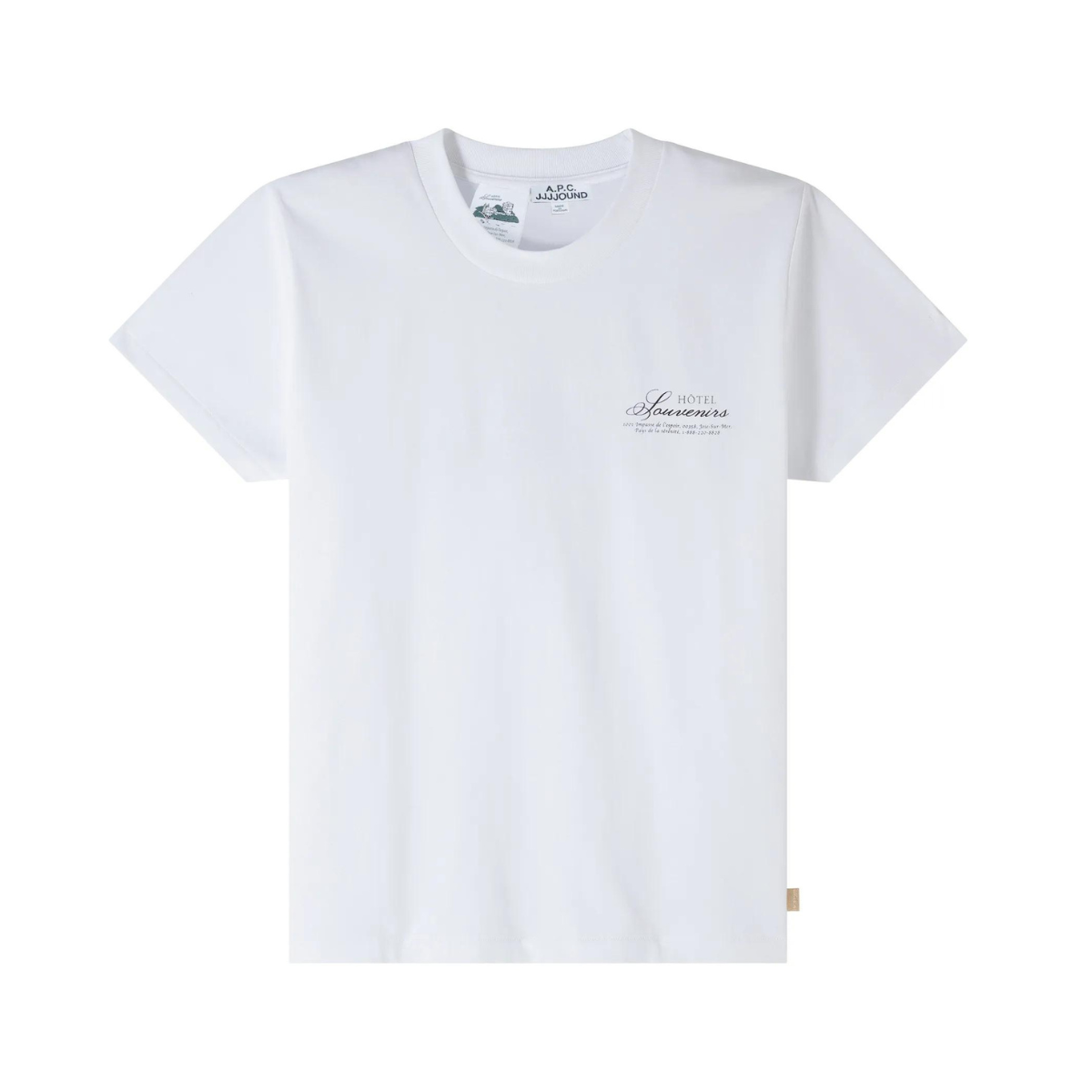 T-Shirt Hotel Jjjjound Blanc (unisex)