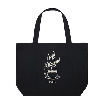 Cafe Kitsune Coffee Cup Tote Bag