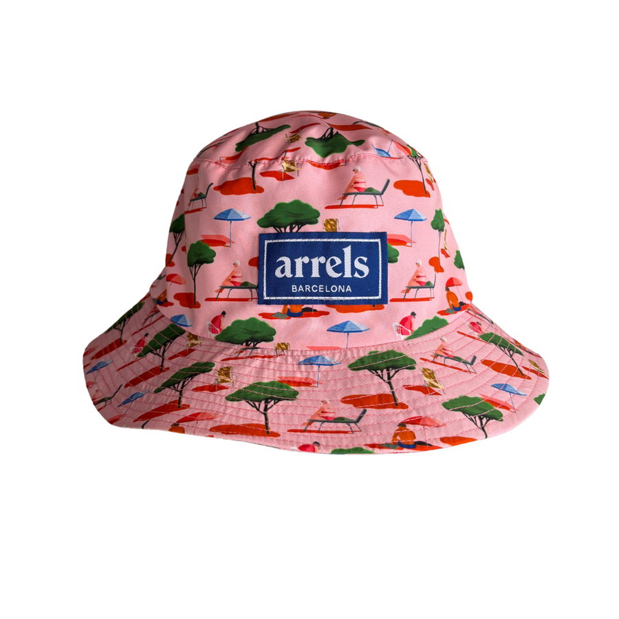 Bucket Hat Pink Glamping X Ana Popescu