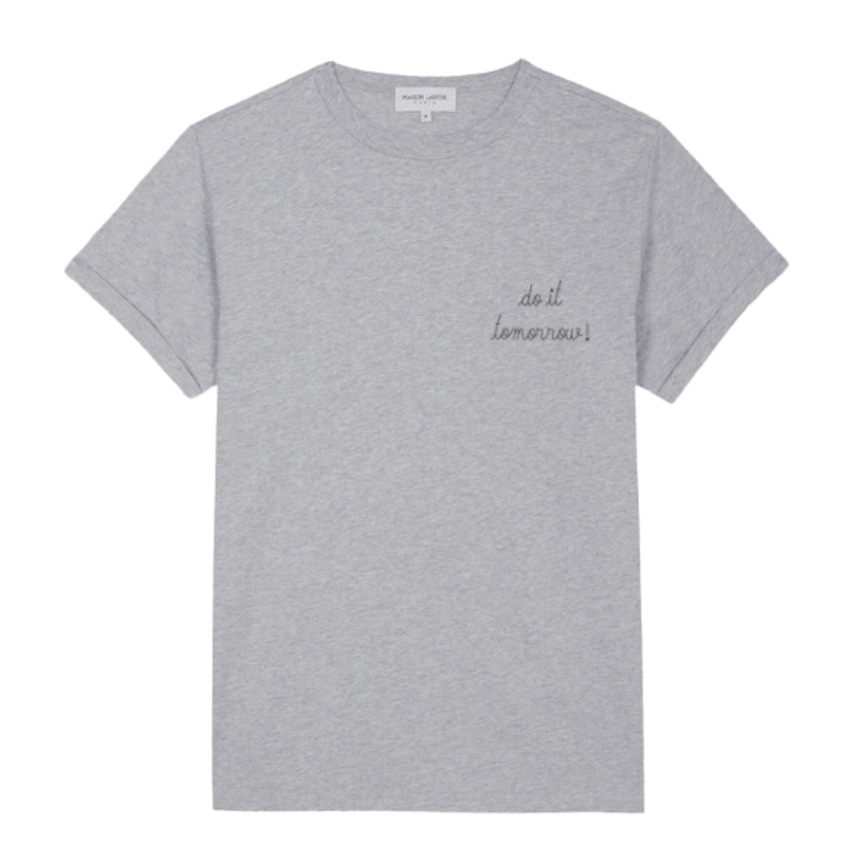 Poitou Do It Tomorrow /Gots Light Heather Grey