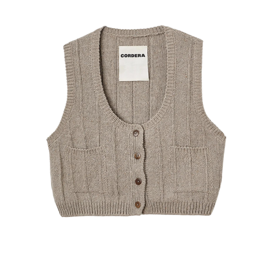 Heather Cotton Waistcoat