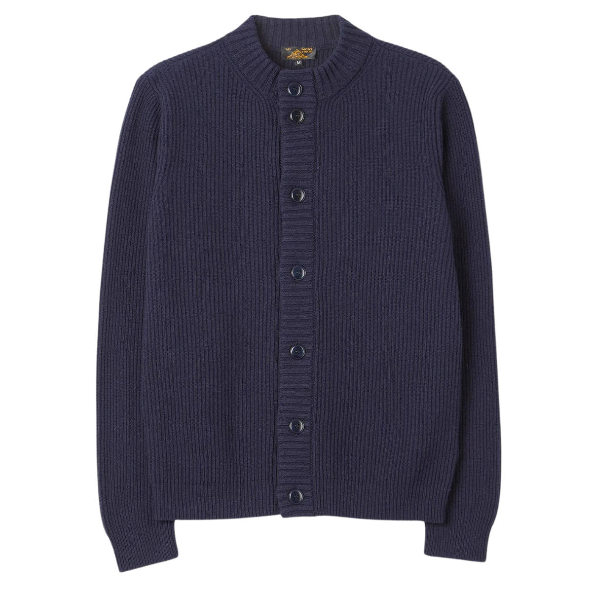 Graphical Cardigan Navy