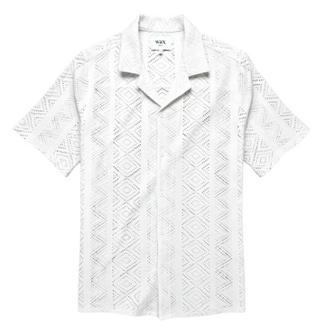 Didcot SS Shirt Geo Lace