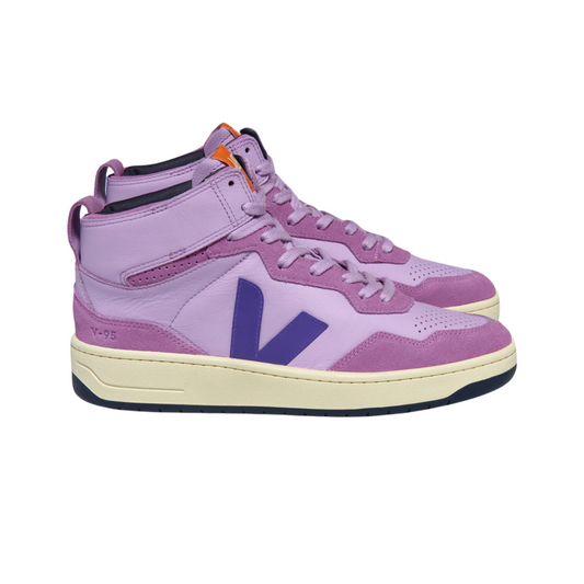 Orchid Purle Leather Sneakers