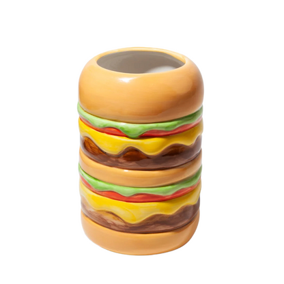 Fast Food Burger Vase