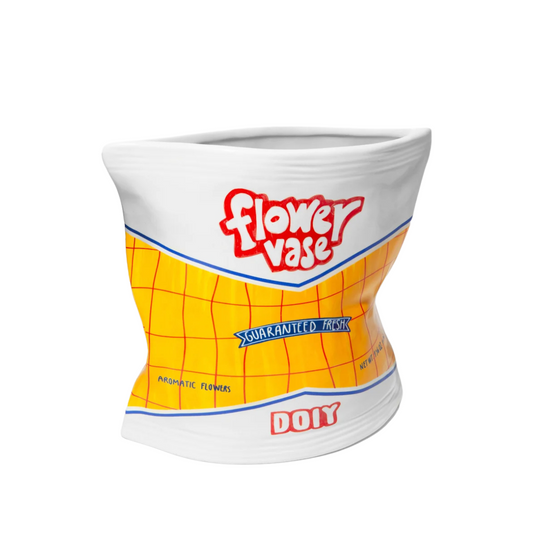 Corner Shop Chips Bag Vase