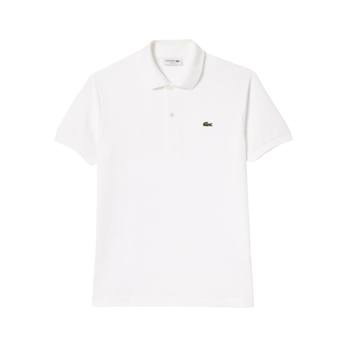 Short Sleeved Ribbed Collar Shirt