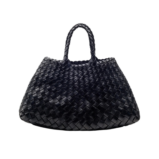 Small Santa Croce Woven Shoulder Bag