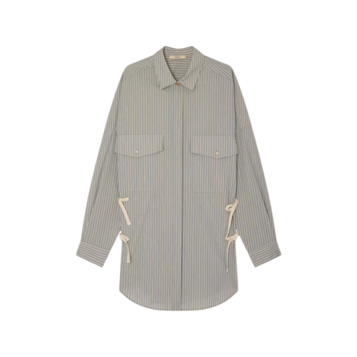 Slit Detail Koyaco Long Sleeve Shirt