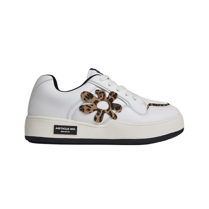 Floral Low Top Burger Skate Sneakers (women)