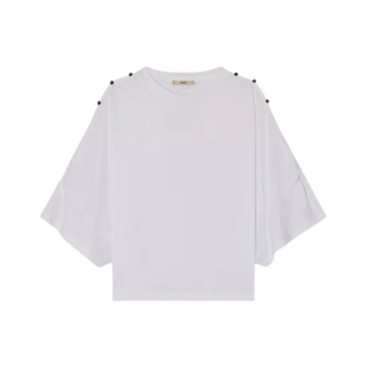 Knot Sleeve Summer Night T-Shirt