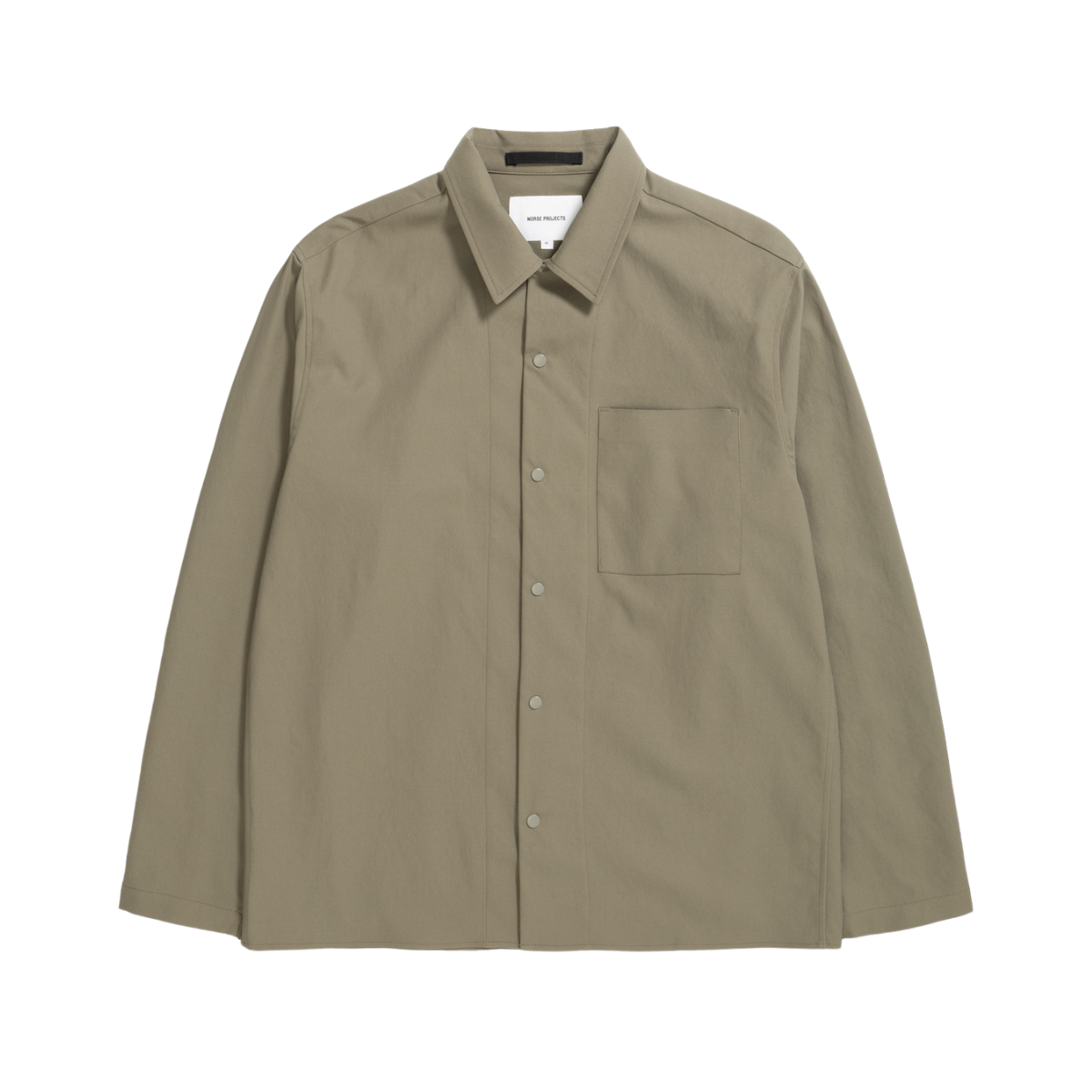 Carsten Solotex Twill Shirt LS Sediment Green