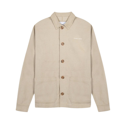 Sébasto Twill Jacket Canvas Beige