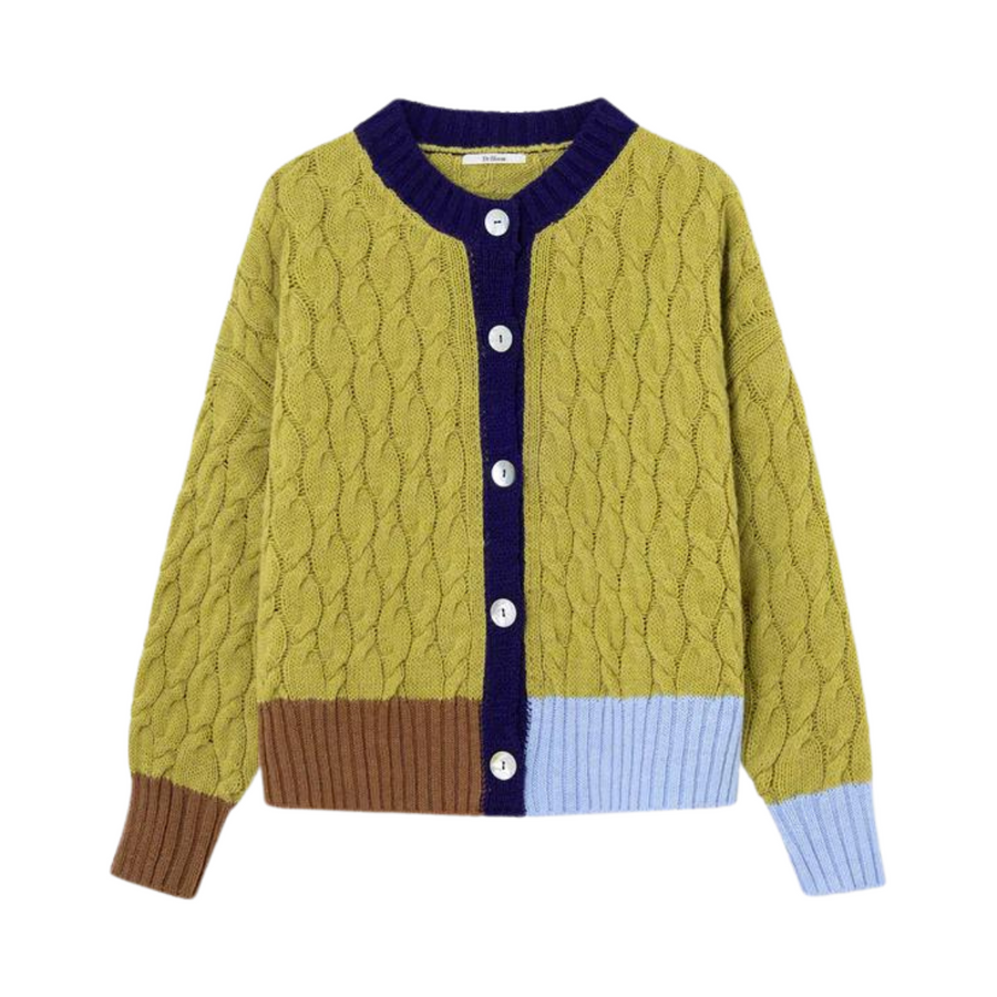 Jersey Cardigan Melody Pistacho