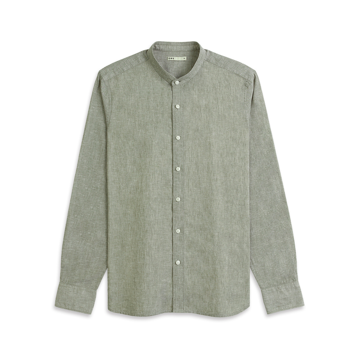 Aleks Linen Cotton Shirt Olive