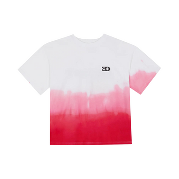 The Dip Dye Logo Tee Red / White