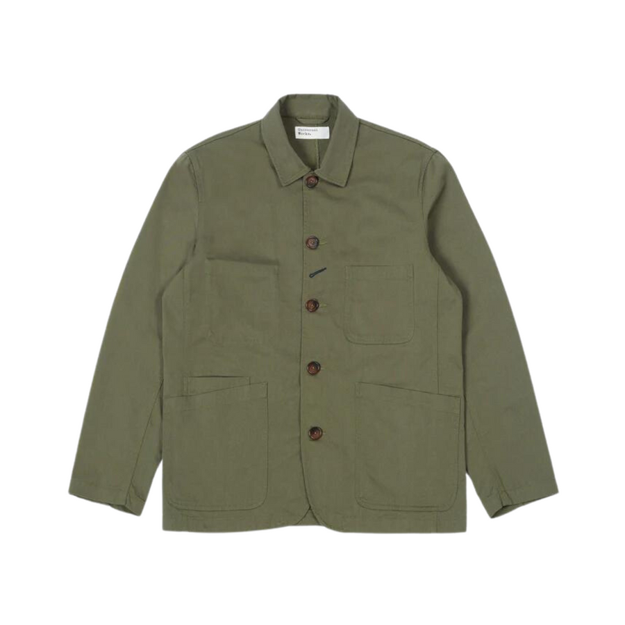 Universal works long clearance bakers jacket