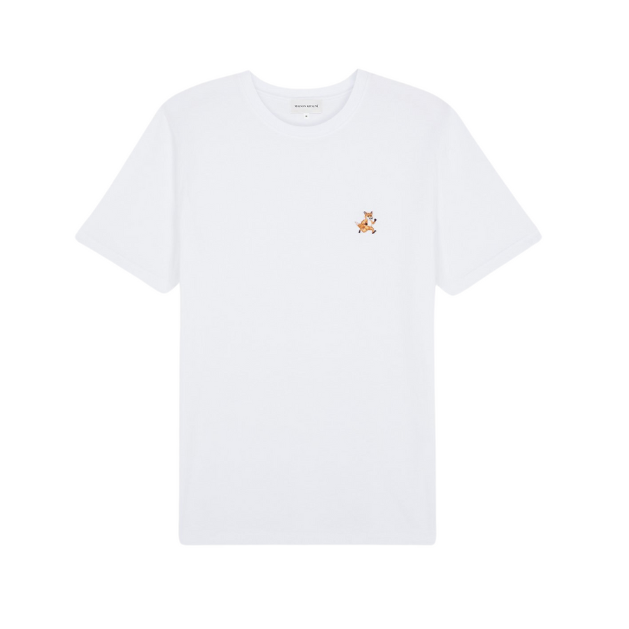 Speedy Fox Patch Comfort Tee-Shirt White (men)