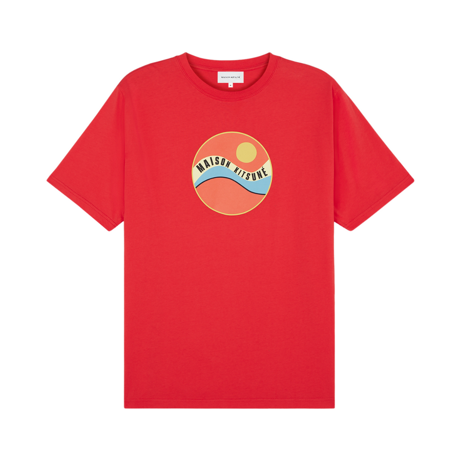 Pop Wave Comfort Tee-Shirt Chili Red