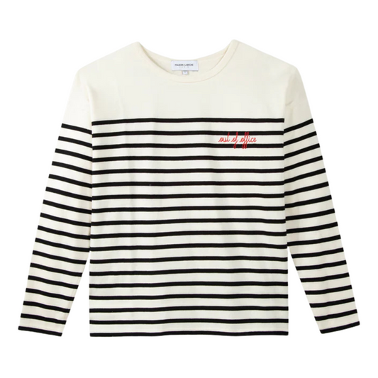 Out Of Office Organic Cotton Long Sleeve T-Shirt