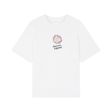 Floating Flower Comfort Tee-Shirt White (women)