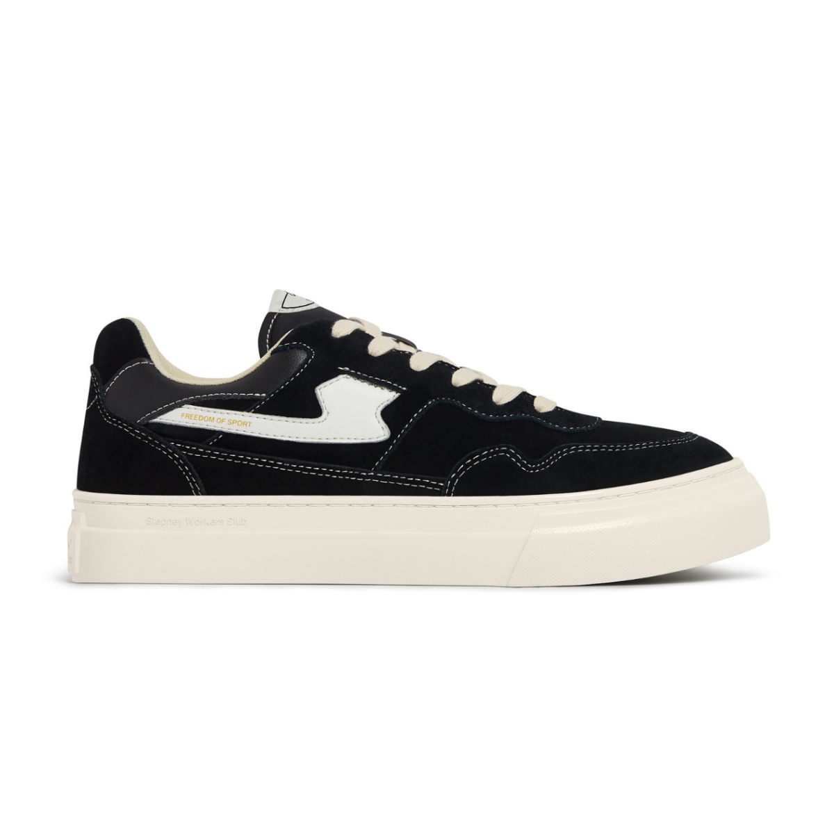 Pearl S-Strike Suede Black-White (unisex)